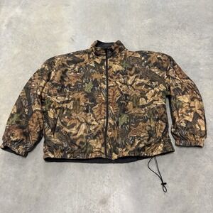Reversible Camo Hunting Jacket Full Zip Men's Size 2xl/3xl‎ Mossy Oak